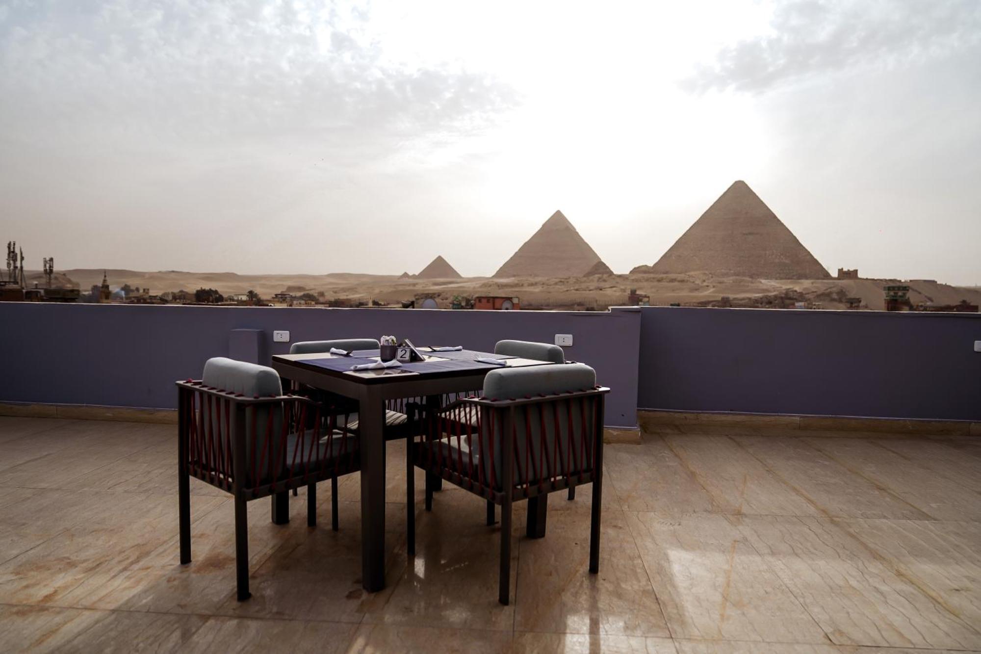 Pyramids Hotel Kafret el-Gabal Exteriér fotografie