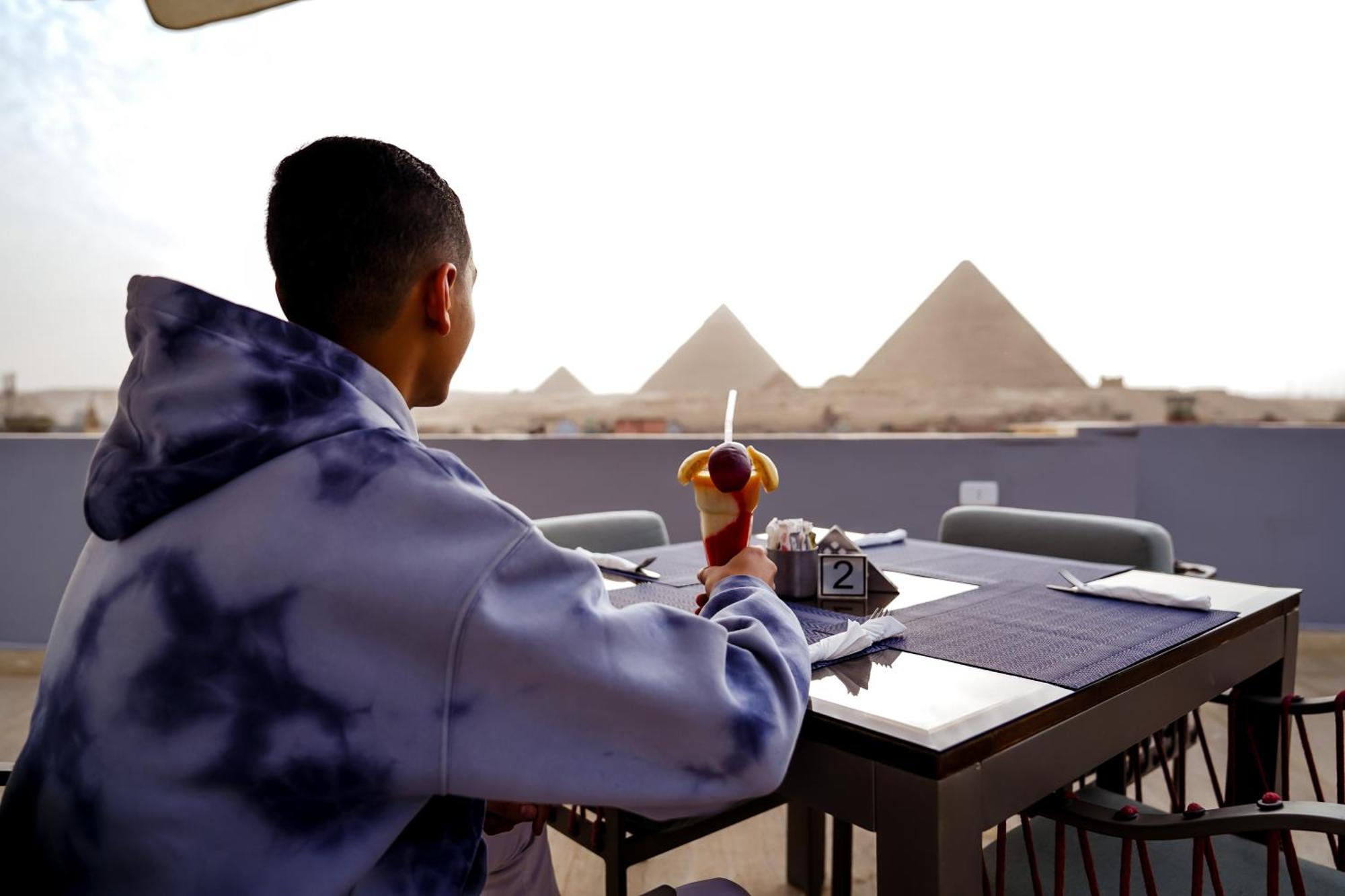 Pyramids Hotel Kafret el-Gabal Exteriér fotografie